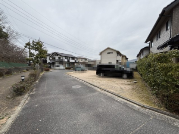 売土地　大塚西7丁目の前面道路含む現地写真