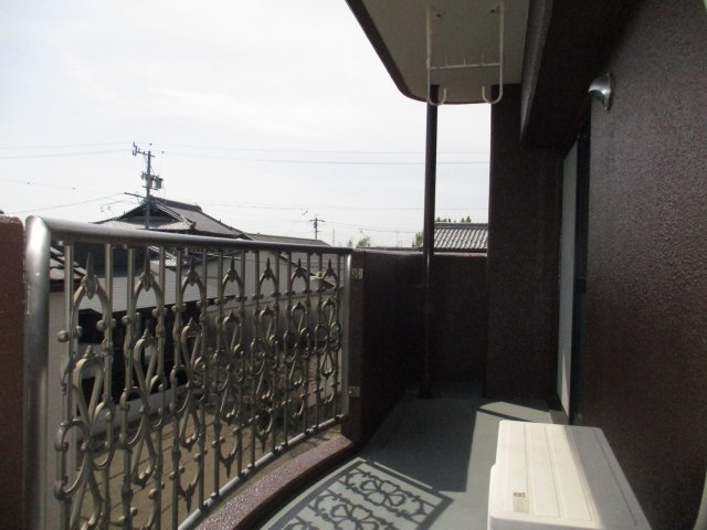 シャリテG.Sのバルコニー