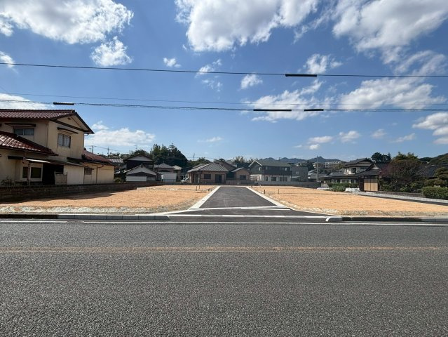プランタウン清末鞍馬Ⅲの前面道路含む現地写真|現地前面道路