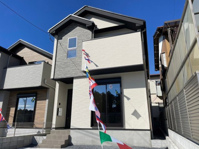 【外観】 | 成田市吾妻2期1号棟 | 施工例　即日のご見学も可能です。お気軽に0476-37-3888までお問合せ下さい。