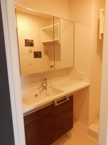 D-room五反田の洗面所