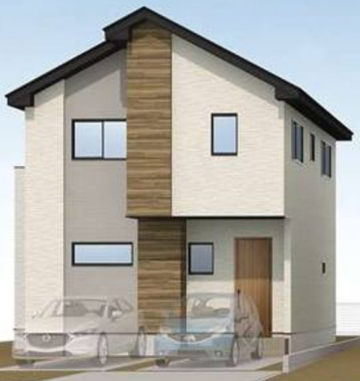 【外観パース】 | 菊池郡大津町1期　3号棟　Hinata | ☆外観パース☆