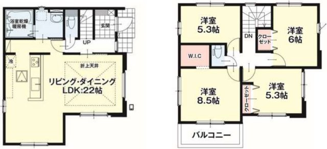 【間取り】 | 菊池郡大津町1期　3号棟　Hinata | ☆間取り図☆