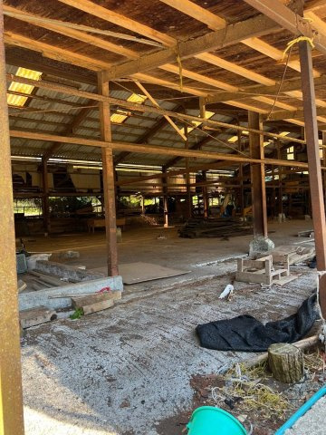 葵区慈悲尾　倉庫　作業場の設備