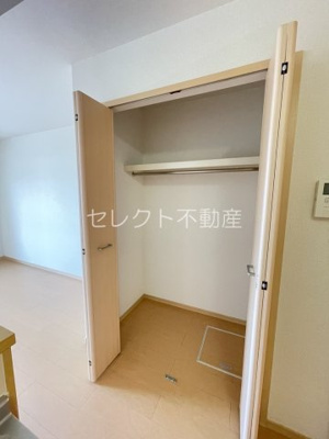 【収納】 | エスポワール　Ａ | 収納豊富です