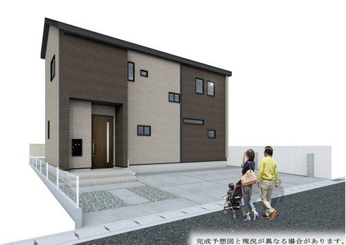 ブルーミングガーデン　岡山市東区益野町(第4)【仲介手数料無料】の外観パース