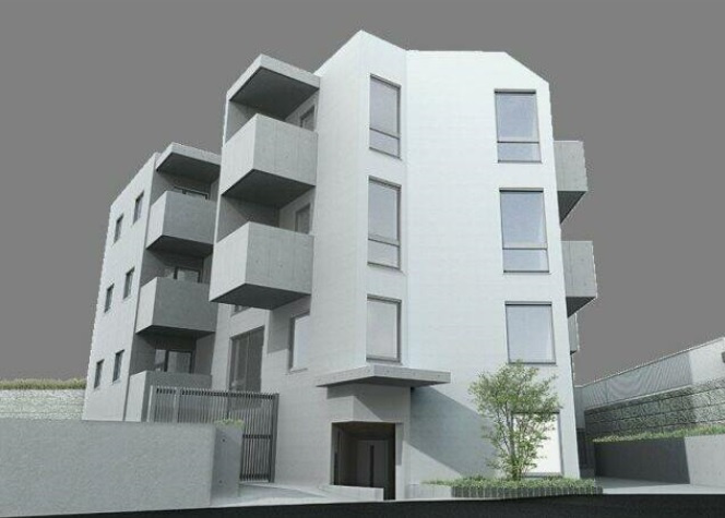 プラティーク大森山王の外観パース