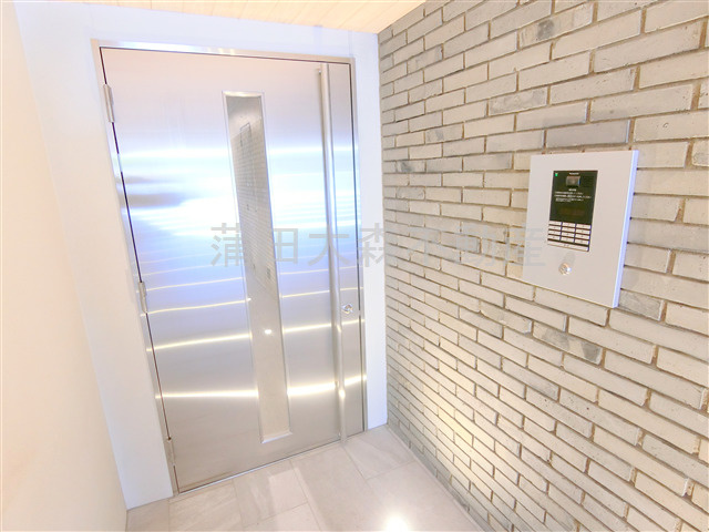 プラティーク大森山王のエントランス|エントランス　オートロック