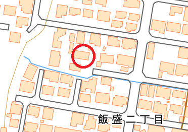 福島県会津若松市　一棟アパートの地図