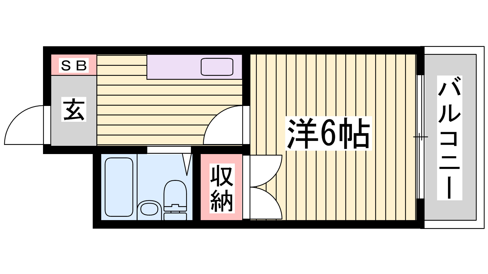 グランドコーポＫＳの間取り