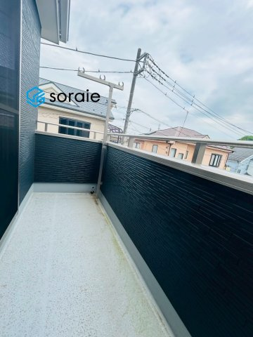 入間市南峯　39号棟　新築戸建のバルコニー