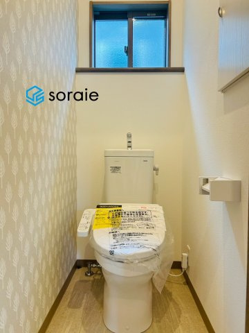 入間市南峯　39号棟　新築戸建のトイレ