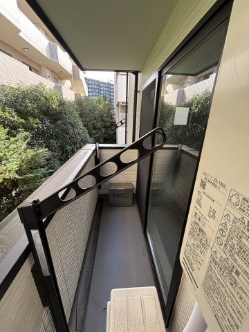 ホレス津田沼のバルコニー