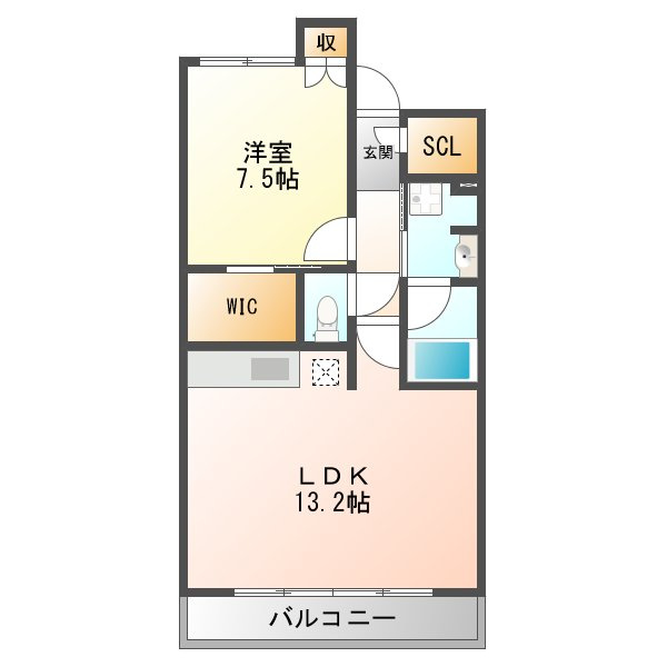 淀川ウエストタワーの間取り