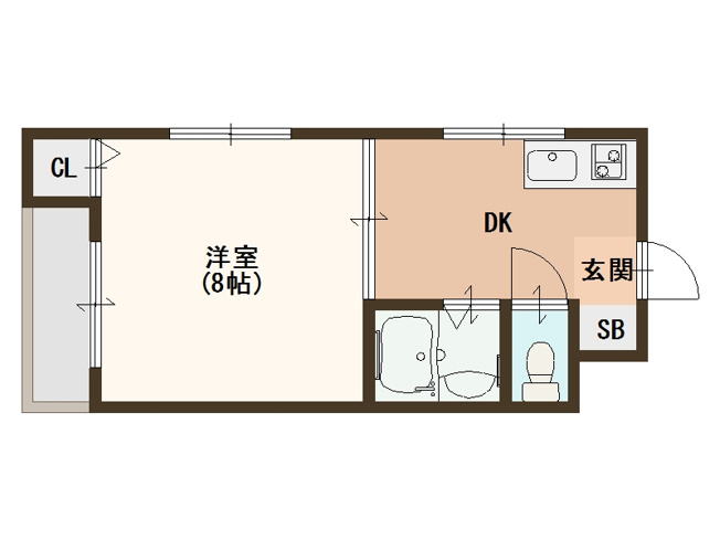 【間取り】 | シティ岸里