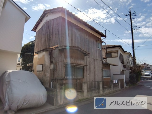 売土地　新座市栄2丁目　全1区画の外観|奥側に通路約2.0ｍがございます（2023年11月撮影）