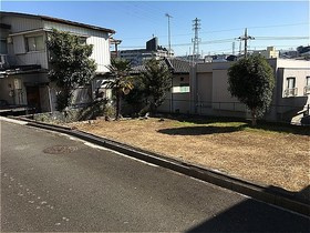 売土地　根岸台７丁目の周辺|現況：更地（撮影2020年2月）
南側はひな壇になっているため陽当り良好です