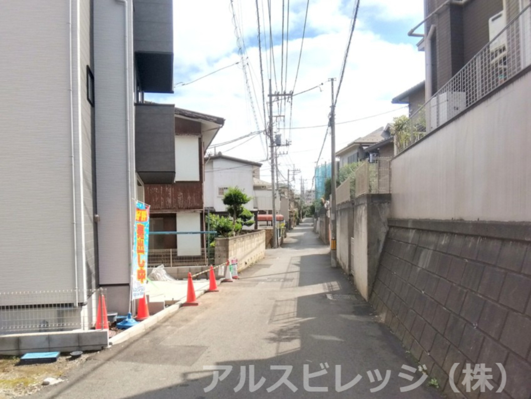 中古戸建/朝霞市三原5丁目の前面道路含む現地写真|前面道路含む現地写真です