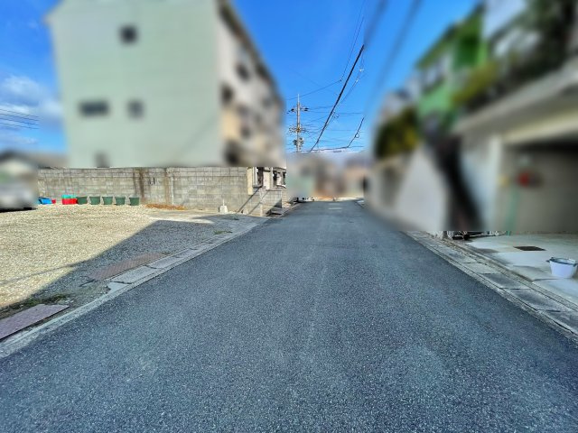 売土地　曽我部町南条竹谷の前面道路含む現地写真|現地写真