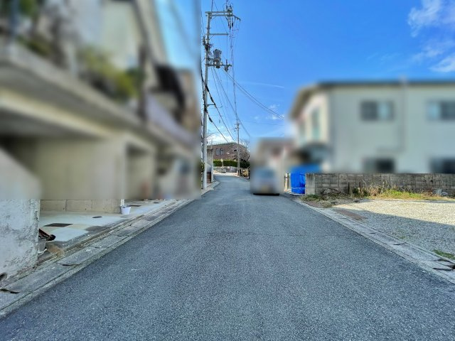売土地　曽我部町南条竹谷の前面道路含む現地写真|現地写真