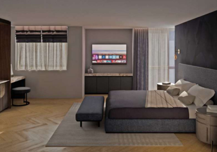 渋谷区南平台町　建築条件付売地の完成予想図