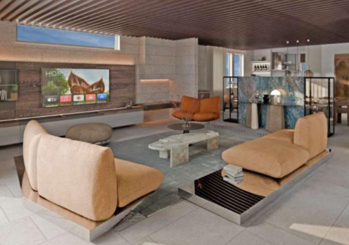 渋谷区南平台町　建築条件付売地の完成予想図