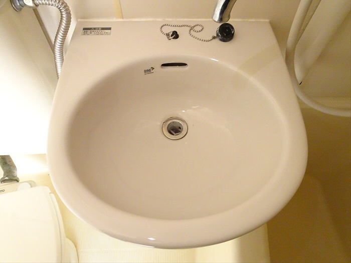 櫻井フラットの洗面所