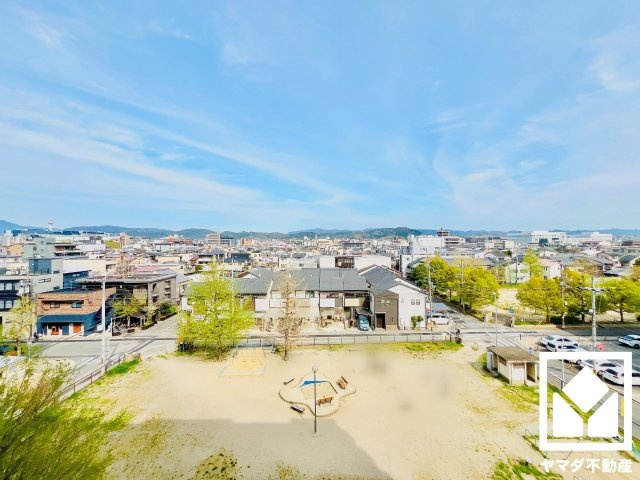 九条住宅A棟の展望