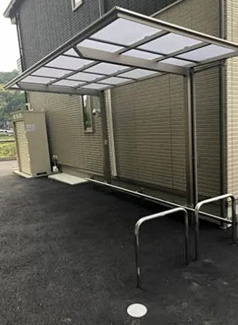 【その他共用部分】 | 屋根付き駐輪場