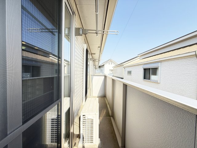 カーサ一宮のバルコニー