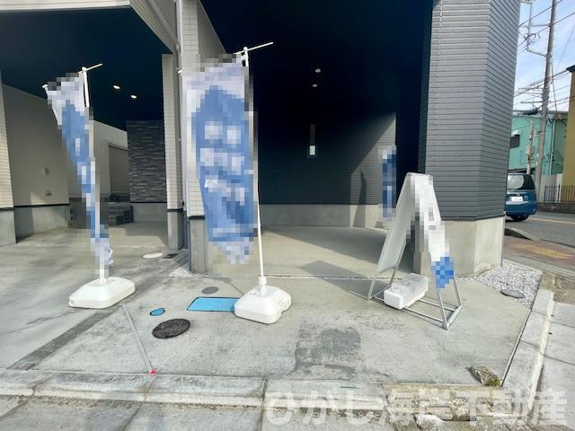 茅ヶ崎市出口町　新築戸建　全２棟の駐車場|駐車スペース