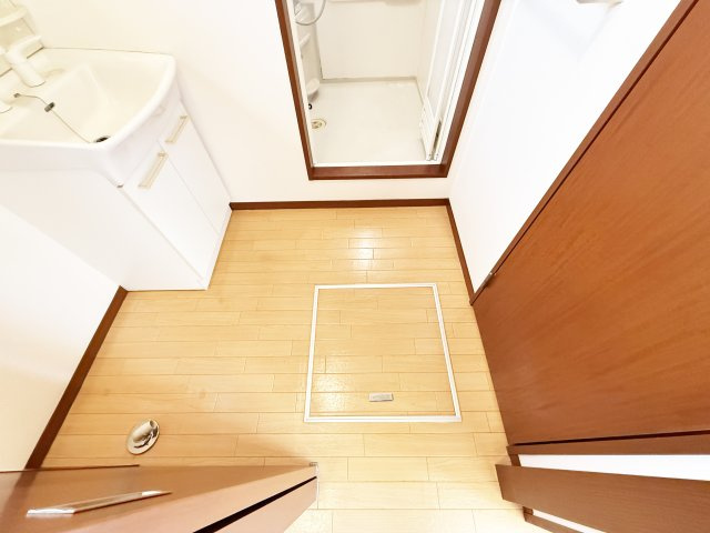 シャーメゾン札場B棟の洗面所