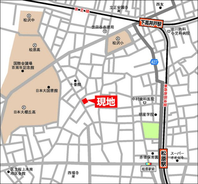 【地図】 | ハイツＢＳ