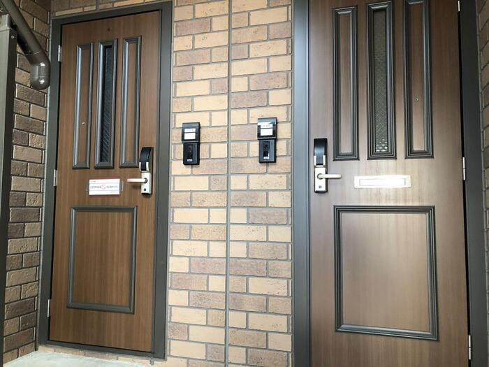 モアリエの玄関|玄関前