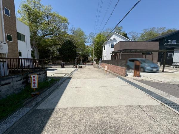 和歌山市宇田森　中古戸建　オーナーチェンジ物件の前面道路含む現地写真