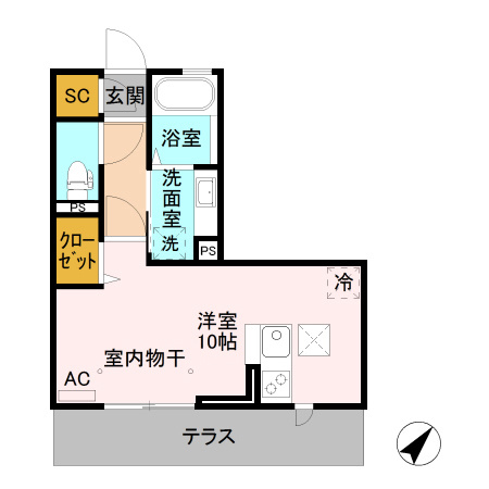 【間取り】 | アレーズ ジュアン