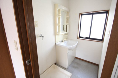 【洗面所】 | 大川荘 ２F | 洗面脱衣