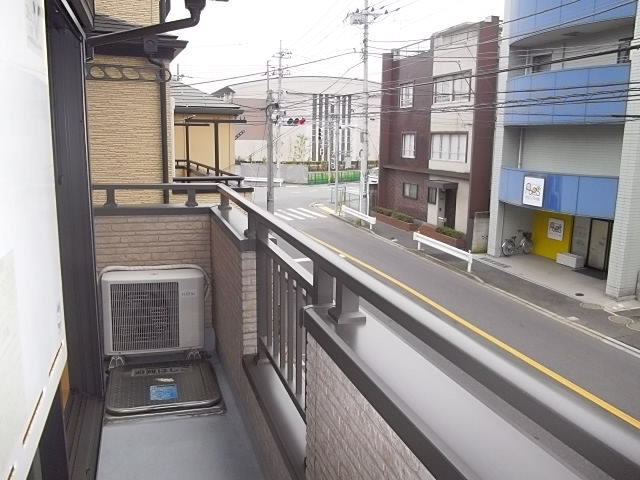 エスカーラ真間のバルコニー