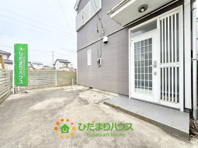 久喜市鷲宮５丁目　中古一戸建ての庭|2025年5月23日撮影