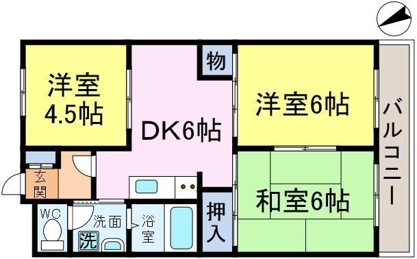 KODAヒルズ新小岩の間取り