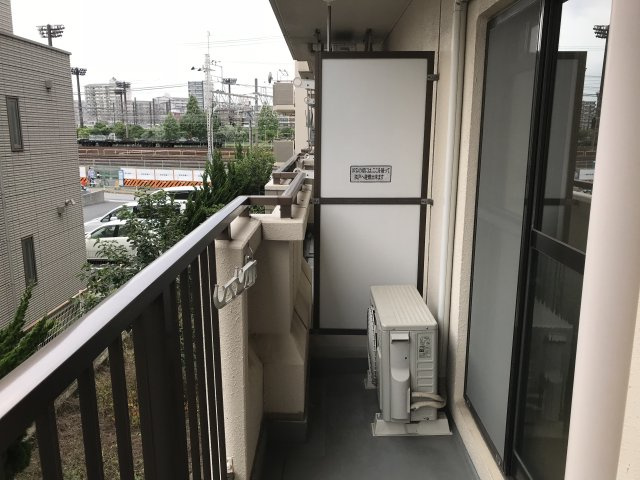 KODAヒルズ新小岩のバルコニー