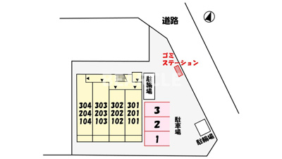 【区画図】 | ハーモニーハウス