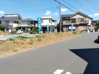 【前面道路含む現地写真】 | 造成工事中