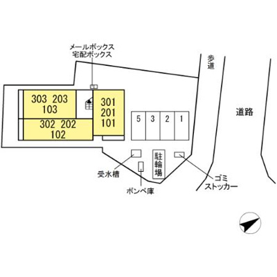 【区画図】 | Front of Koganei Station