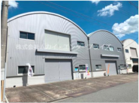 堺市美原区木材通　工場の外観|外はこのようになっています