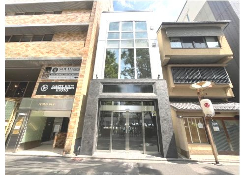 中京区龍池町　貸店舗の外観