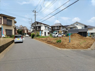 【前面道路含む現地写真】 | 造成工事中