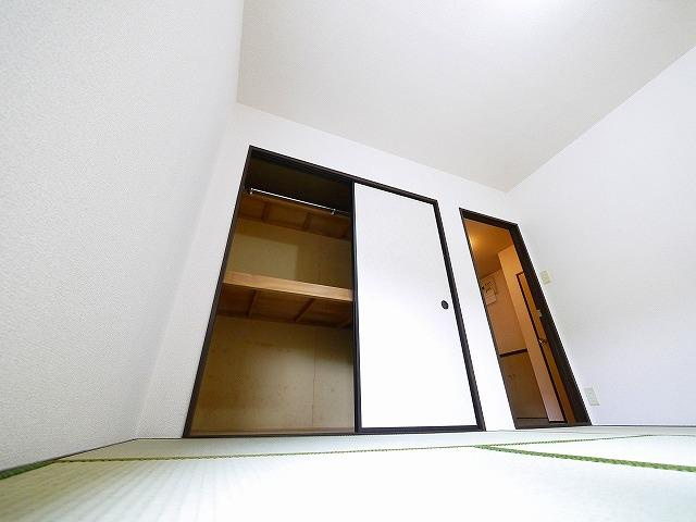 司ハイツの収納|大きなスペースがあり、収納には困りません