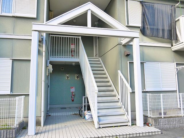 司ハイツのエントランス|清潔なエントランスです