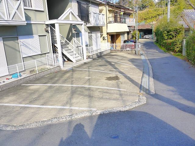 司ハイツの駐車場|駐車場です